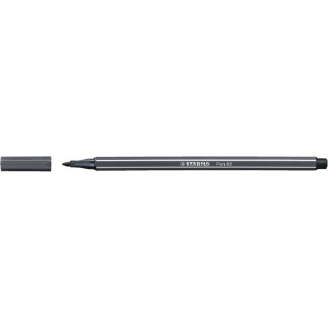 Flamaster szary zimny głęboki 1 kol. Stabilo (68/97)