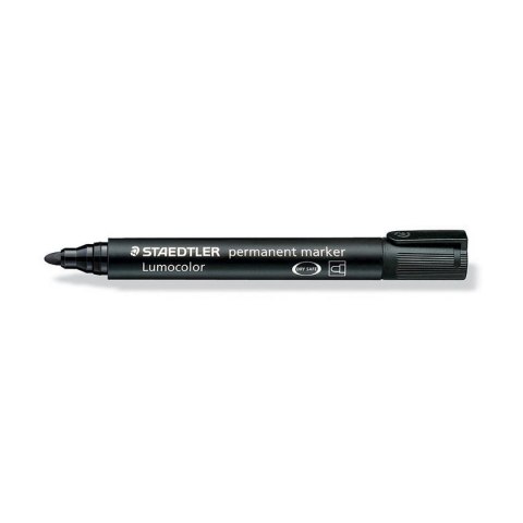 Marker permanentny wkład czarny 2,0mm okrągła końcówka Staedtler (S 352-9)