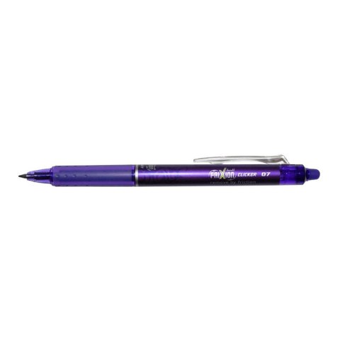 Pióro kulkowe Frixion Clicker wkład fioletowe Pilot (PIBLRT-FR7-V)
