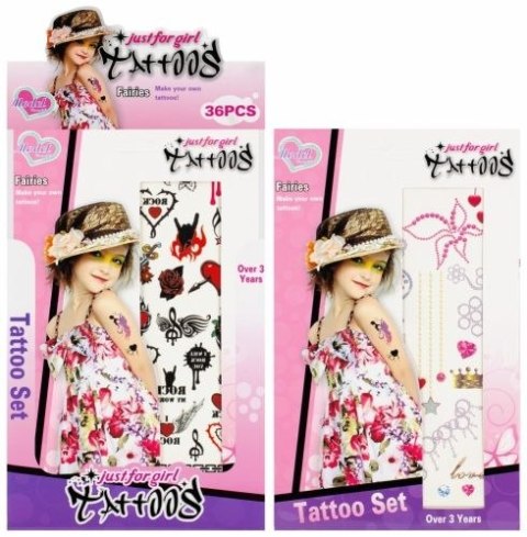 Tatuaż dziewczęcy Mega Creative (531544)