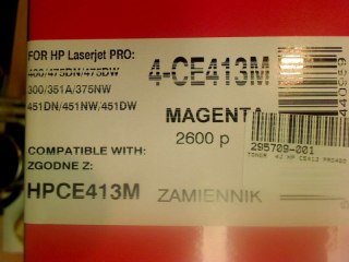 Toner alternatywny pro 400 / 300 ce413 4Jets