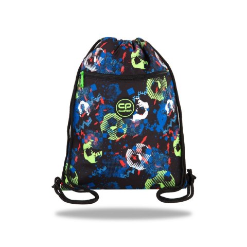 Worek na buty Coolpack VERT FOOTBALL BLUE Patio (D70336)