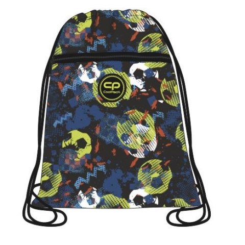 Worek na buty Coolpack VERT FOOTBALL BLUE Patio (D70336)