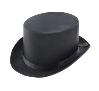 Akcesoria do kostiumów CYLINDER CZARNY GŁADKI Godan (CCNG-YH)