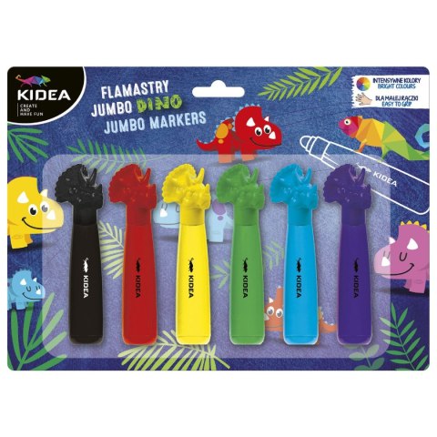 Flamaster 6 kol. Kidea (FJFD6KKA)