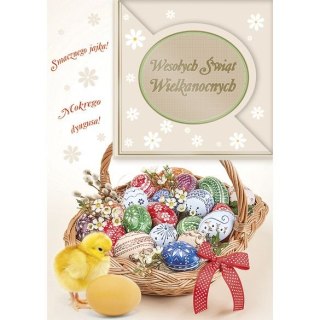 Kartka składana B6 Pol-mak