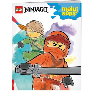 Książka dla dzieci Lego Ninjago. Maluj wodą Ameet