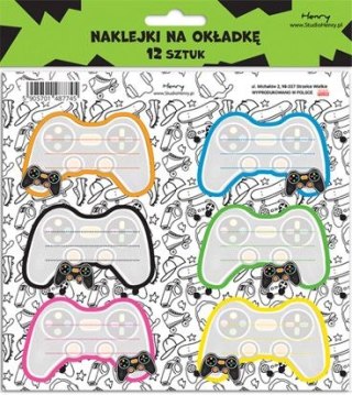 Naklejka na zeszyt 2 Pad Henry (5905701487745)