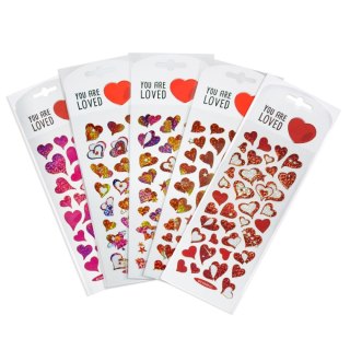 Naklejka (nalepka) serduszka Arpex (WA5126)