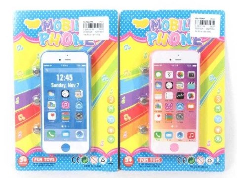 Telefon zabawkowy smartfon ze światłem i dźwiękiem Bigtoys (BTEL9518)