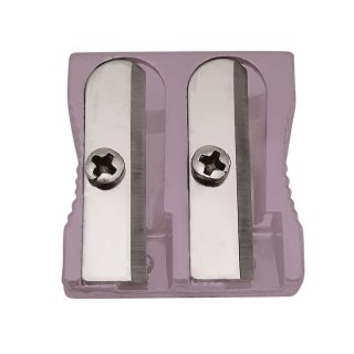 Temperówka NUDE podwójna z pojemnikiem 5902277346568 mix plastik Interdruk