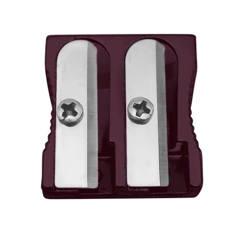 Temperówka NUDE podwójna z pojemnikiem 5902277346568 mix plastik Interdruk