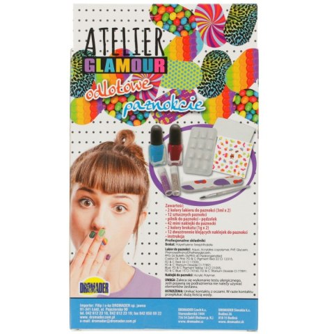 Zestaw piękności Atelier Glamour odlotowe paznokcie Dromader (00855)