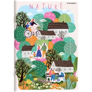 Zeszyt megamix A5 16k. 70g podwójna linia kolor Top 2000 (400168845)