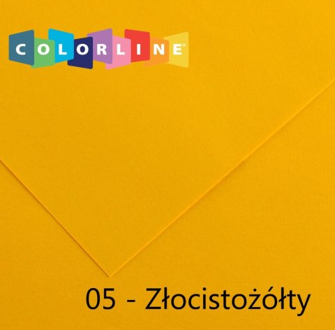 Brystol Colorline 05 złocistożółty 10k [mm:] 500x650 Canson (200041381)