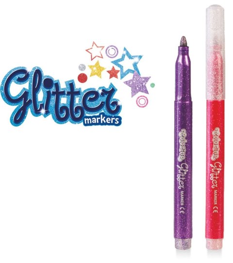 Flamaster Colorino brokatowe 6 kol. Patio (65641PTR)