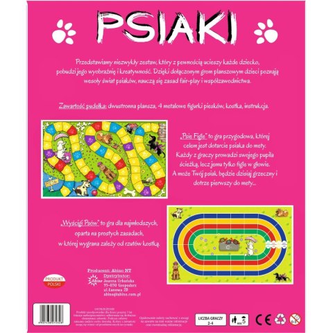 Gra planszowa PSIE FIGLE Abino