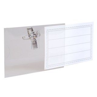 Identyfikator z klipsem [mm:] 87x53 Memobe (MI100-00)