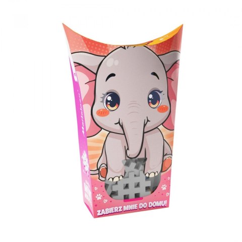 Klocki konstrukcyjne Mini Waffle Pocket Pets Słoń Marioinex (5903033907023)
