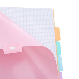 Kołozeszyt (kołonotatnik) pastel ombre B5 200k. 80g krata Astrapap (107023005)