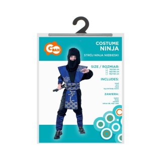 Kostium NINJA NIEBIESKI Godan (881164/120)