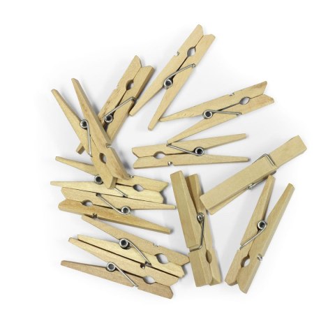 Ozdoba drewniana klamerki 47mm Galeria Papieru (253038)