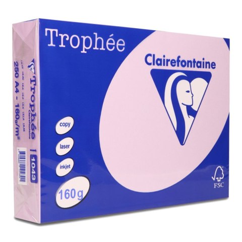 Papier kolorowy kolorowy A4 liliowy 500k. 160g Trophee (xca41043)