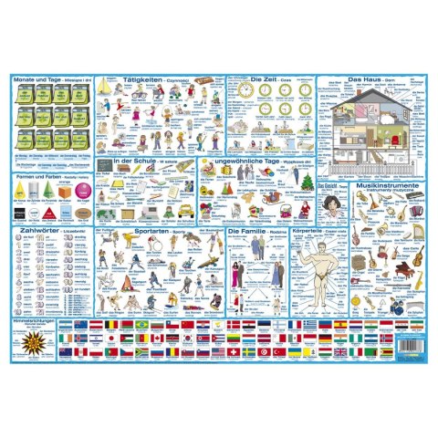 Podkład na biurko mix tektura pokryta folią [mm:] 340x500 Derform (SPON)