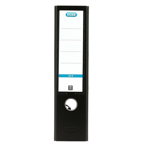 Segregator dźwigniowy 8 cm Pro+ A4 80mm czarny Elba (100202169)