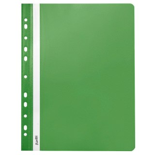 Skoroszyt wpinany A4 zielony jasny polipropylen PP Bantex (400076721)
