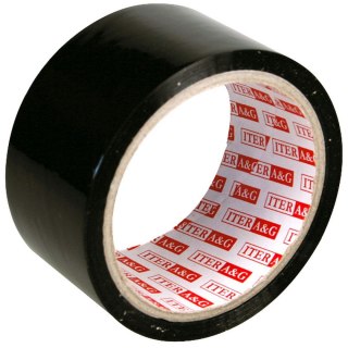 Taśma pakowa 48x50 [mm x yd] czarna Iter A&G