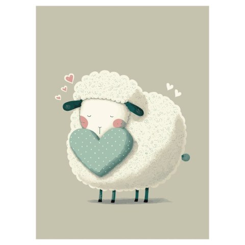 Zeszyt Heart A5 32k. 70g podwójna linia kolor Unipap