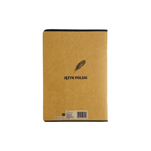 Zeszyt Kraft Liner j.polski A5 5k. 70g linia [mm:] 147x209 Beniamin (7518)