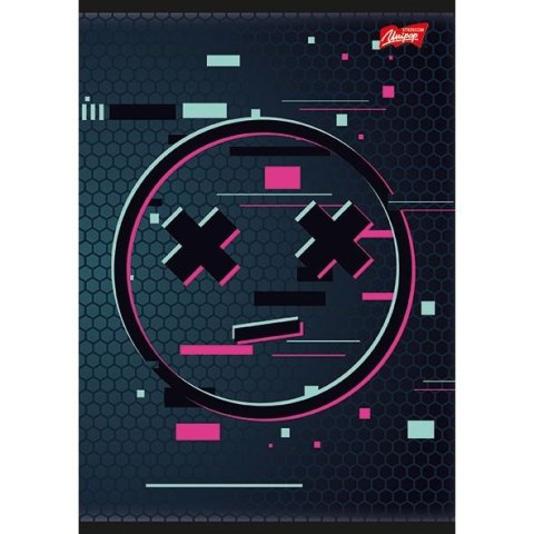 Zeszyt Player A5 32k. 70g linia kolor Unipap