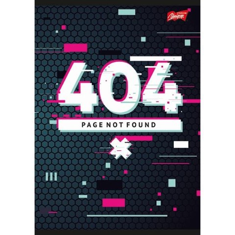 Zeszyt Player A5 32k. 70g linia kolor Unipap