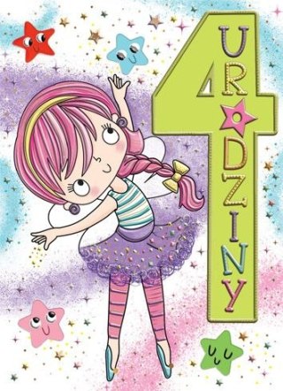 Kartka składana B6 4 Tancerka B6 Henry (5905701485277)