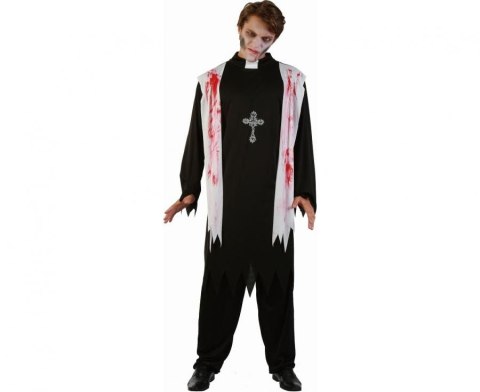 Kostium Strój dla dorosłych Krwawy Ksiądz (sutanna z kamizelką), rozm. 52 Godan (SL-KK52)
