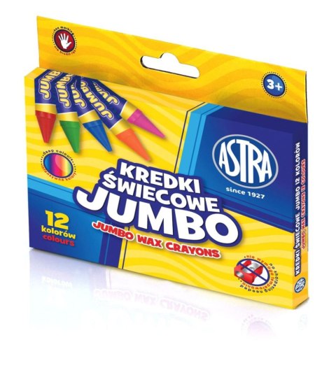 Kredki świecowe 12 kol. Astra