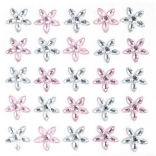 Kryształki kwiaty różowy Argo (251130)