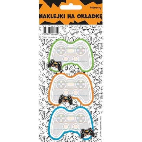 Naklejka na zeszyt Pad Henry (5907465666442)