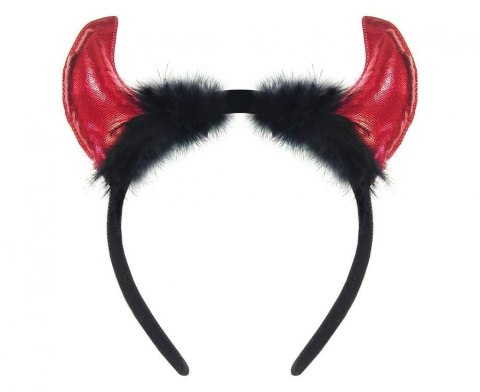 Opaska Rogi diabełka z futerkiem Godan (NP-ORDF)