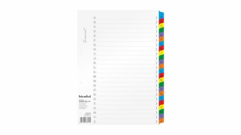 Przekładka alfabetyczna 109 A4 biała 170g 24k a-z Tryton Bis (TRY-05-01)