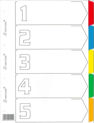 Przekładka czysta 102 A4 biała 170g 5k Tryton (TRY-02-02)