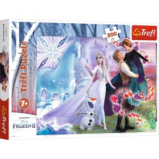 Puzzle Frozen 2 Magiczny świat sióstr 200 el. Trefl (13265)
