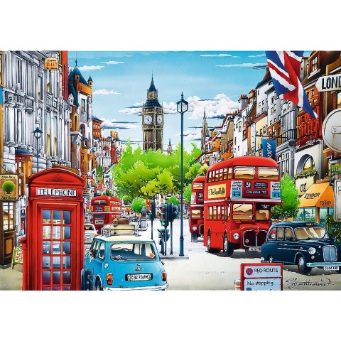 Puzzle Ulica Londynu 1000 el. Trefl (10557)