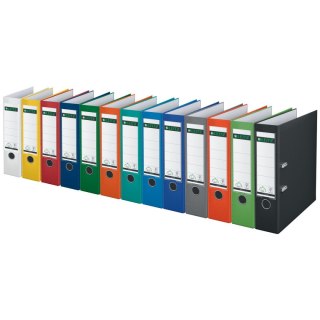 Segregator dźwigniowy A4 80mm Zielony Leitz