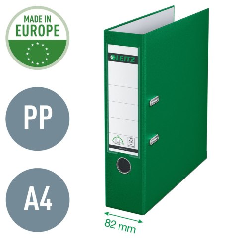 Segregator dźwigniowy A4 80mm Zielony Leitz