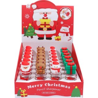 Temperówka Xmass różne plastik M&G (TO KK-7437)