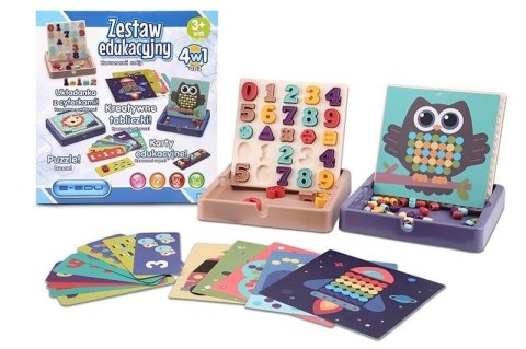 Zabawka edukacyjna zestaw edu 4w1 Artyk (128493)