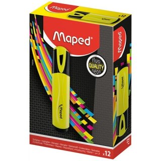 Zakreślacz żółty PEPS fluo wkład żółty 1,0-5,0mm Maped (734034)